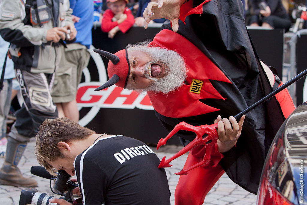 Actor: Didi Senft, On Location Offenburg Germany, Client: Schwarzwald Mountainbiker, Title: Marathon