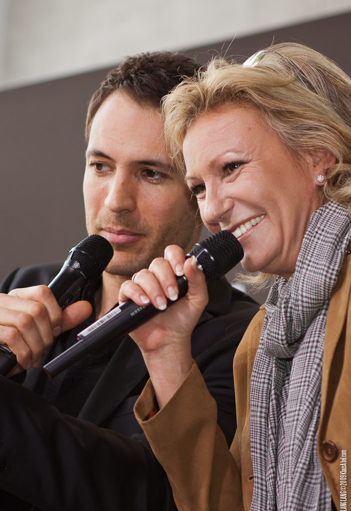 Actor: Alexander Mazza und Sabine Christiansen,  Location: On Location Offenburg Germany, Title: Lan