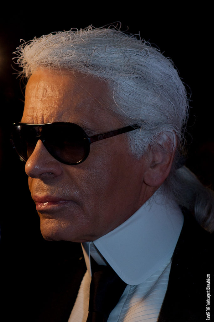 Actor: Karl Lagerfeld, Client: BadenOnline.de  Location: On Location Offenburg Germany, Title: Bambi