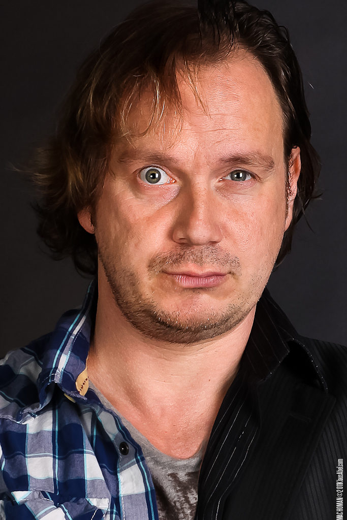 Actor: Torsten Eikmeier, Studio, Client: Sandkorn Theater Karlsruhe Title: Machoman
