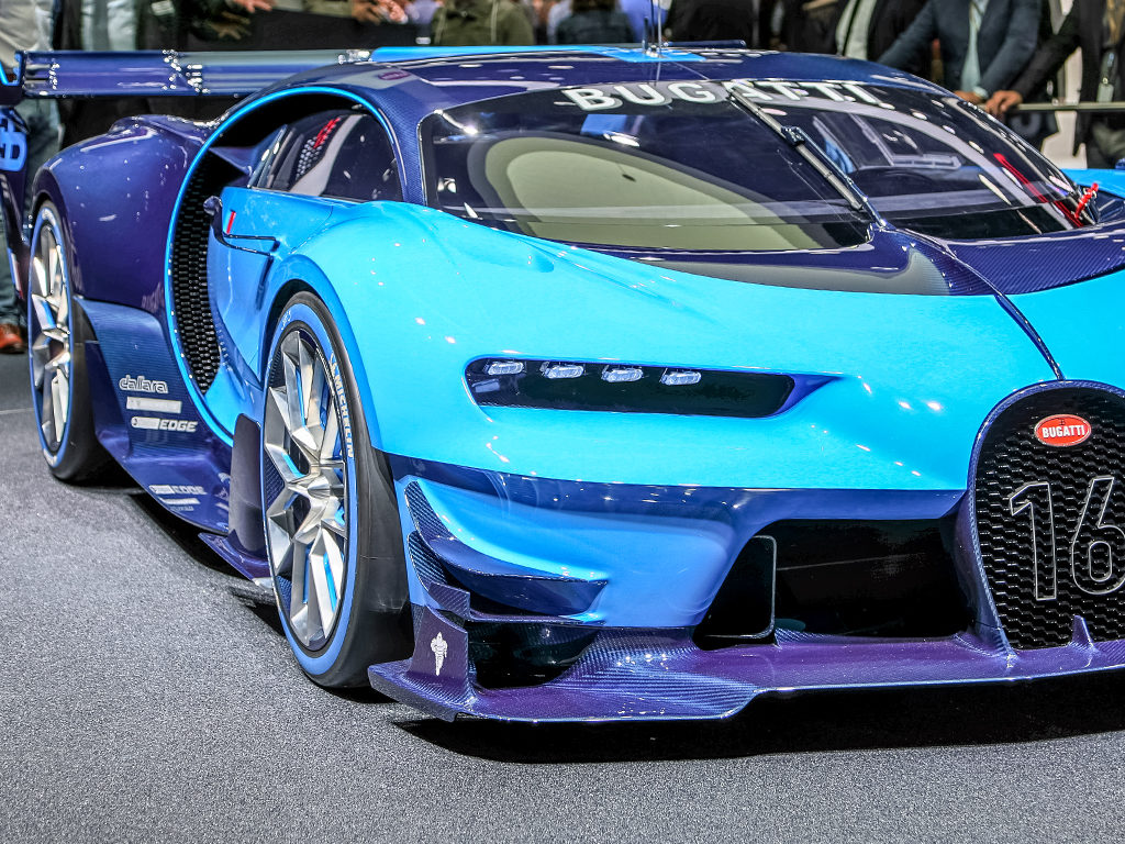 Actor: Bugatti Veyron, Location: On Location Frankfurt Germany, Title: IAA 2015