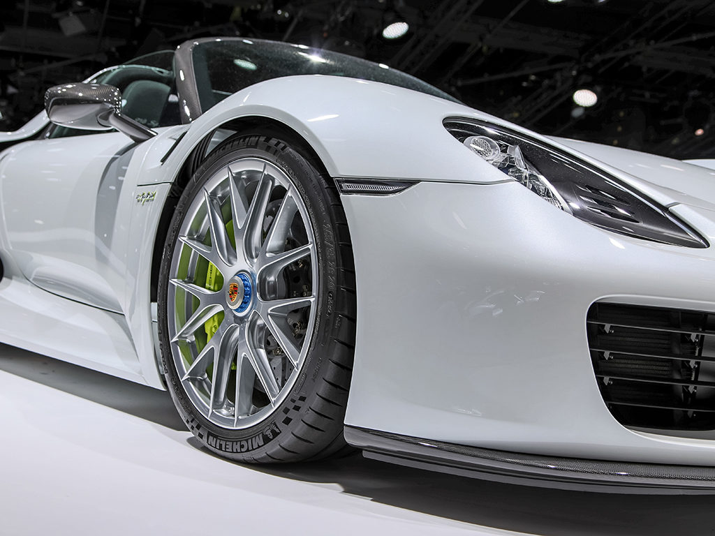 Actor: Porsche 918 Spyder, Location: On Location Frankfurt Germany, Title: IAA 2015