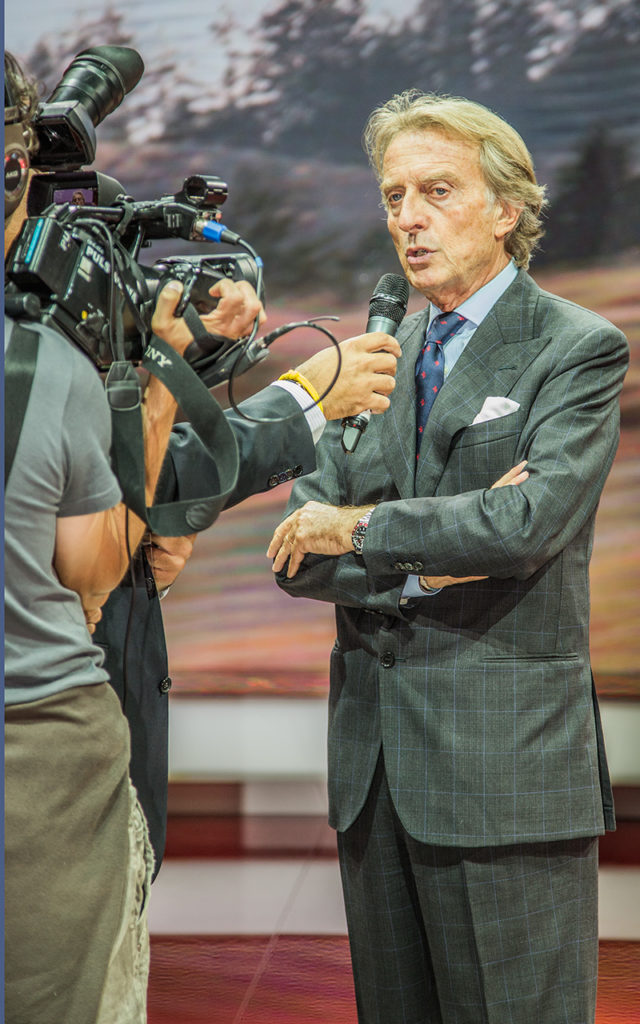 Actor: Ferrari-Chef Luca di Montezemolo, On Location Frankfurt Germany Title: IAA 2013