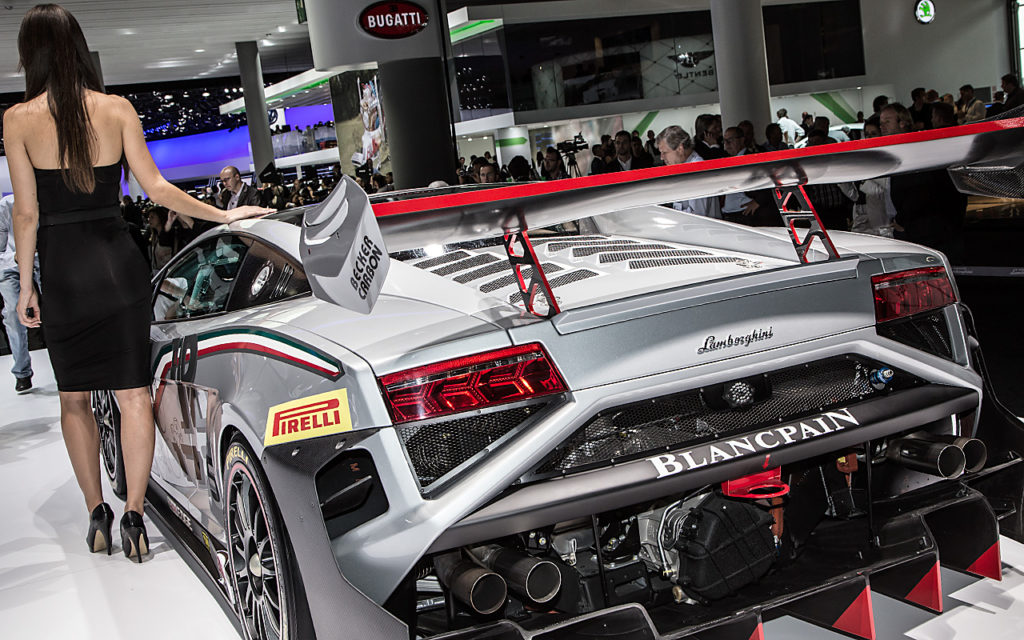 Actor: Lamborghini, On Location Frankfurt Germany Title: IAA 2013