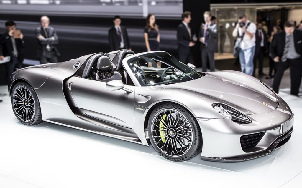 Actor: Porsche 918 Spyder, On Location Frankfurt Germany Title: IAA 2013